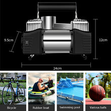 Load image into Gallery viewer, YR-106 12V Car Inflatable Pump Home Tire Portable Air Pump, YR-106