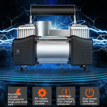 Load image into Gallery viewer, YR-106 12V Car Inflatable Pump Home Tire Portable Air Pump, YR-106
