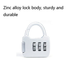 Load image into Gallery viewer, 6 PCS Xmm-8007 Cartoon Cat Metal Digital Password Lock Mini Small Padlock, Mix Color Random Delivery
