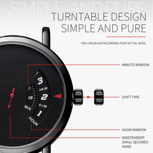 Load image into Gallery viewer, YAZOLE Turntable Men Quartz Watch