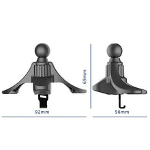 Load image into Gallery viewer, 3 PCS A-004 Car Mobile Phone Bracket Air Outlet Hook Accessories, Black
