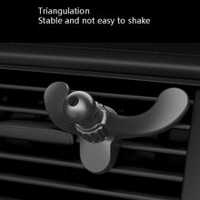Load image into Gallery viewer, 3 PCS A-004 Car Mobile Phone Bracket Air Outlet Hook Accessories, Black