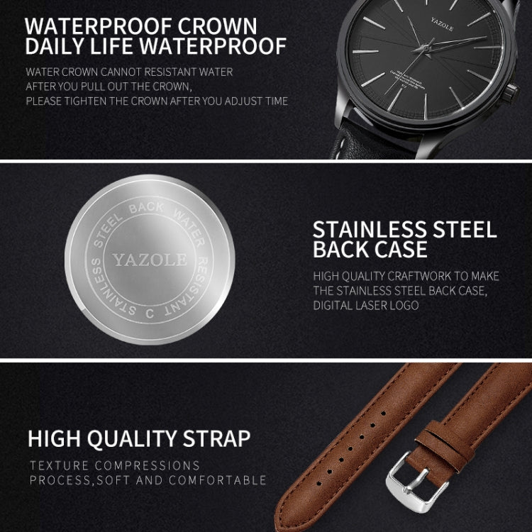 YAZOLE 512 Casual Quartz Men Watch
