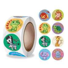 Load image into Gallery viewer, Cute Little Animal Teacher Reward Student Children Sticker Toy Decoration Sticker, 2.5cm / 1 Inch