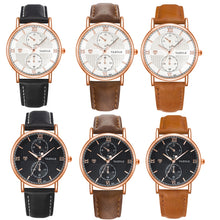 Load image into Gallery viewer, YAZOLE 355 Two-eyes Luminous Business Men Quartz Watch