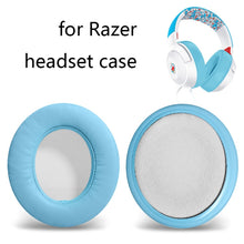 Load image into Gallery viewer, 2 PCS Headphone Sponge Case For Razer Standard, Protein (Black), Protein (Gray), Protein (Pink), Lambskin (Black), Lambskin (Gray), Lambskin (Blue), Head Beam (Black), Head Beam (Gray), Head Beam (Pink), Head Beam (Blue), Head Beam (Light Blue)        ...