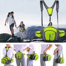 Load image into Gallery viewer, Tanluhu TLH322 Multi-Function Outdoor Waist Bag Hiking Riding Kettle Bag Travel SLR Camera Bag, Black, Red, Rose Red, Orange, Purple, Green, Sky Blue