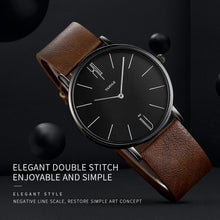 Load image into Gallery viewer, YAZOLE 506 Simple Large Scale Dial Men Business Quartz Watch