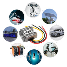 Load image into Gallery viewer, XWST DC 12/24V To 5V Converter Step-Down Vehicle Power Module, Specification:, 12V To 5V 1A Small Rubber Shell, 12V To 5V 2A Small Rubber Shell, 12V to 5V 3A Small Rubber Shell, 12/24V To 5V 8A Medium Rubber Shell, 12/24V To 5V 10A Medium Rubber Shell ...