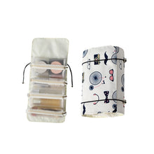 Load image into Gallery viewer, 4 In 1 Multi-Function Cosmetics Storage Bag Removable Large Capacity Travel Convenient Cosmetic Bag Wash Bag, Red Wine, Black, Gray, Upgrade Green, Upgrade Pink, Upgrade Brown, Upgrade Blue, Upgrade Purple, Upgrade White