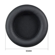 Load image into Gallery viewer, 2 PCS Headset Sponge Cover Earmuffs For Virtuoso RGB Wireless SE, Black, White, Gray, Brown, Black Protein Skin, Black Football Mesh