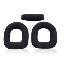 Load image into Gallery viewer, 2 PCS Gaming Headset Sponge Protective Case, Flannel Earmuffs for Logitech A10, Head Beam for Logitech A10, Flannel Earmuffs for Logitech A40, Flannel Earmuffs for Logitech A50, Flannel Head Beam  for Logitech A50                                       ...