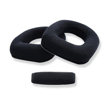 Load image into Gallery viewer, 2 PCS Gaming Headset Sponge Protective Case, Flannel Earmuffs for Logitech A10, Head Beam for Logitech A10, Flannel Earmuffs for Logitech A40, Flannel Earmuffs for Logitech A50, Flannel Head Beam  for Logitech A50                                       ...
