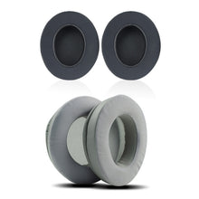 Load image into Gallery viewer, 2 PCS Ice Feeling Gel Earmuffs Sponge Sleeve Earmuffs Are Suitable for Razer Meng Cat Pink Crystal Edition Beihai Giant Monster V2 RGB Symphony Headphones, Black, Gray