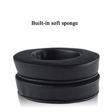 Load image into Gallery viewer, 2 PCS Ice Feeling Gel Earmuffs Sponge Sleeve Earmuffs Are Suitable for Razer Meng Cat Pink Crystal Edition Beihai Giant Monster V2 RGB Symphony Headphones, Black, Gray