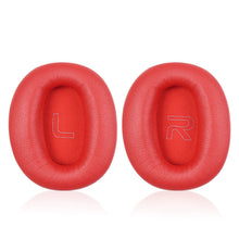 Load image into Gallery viewer, 1 Pair Protein Skin Leather Headest Sponge Earmuffs For Edifier W820BT / W808BT / K815 / K815PG1 / H840 / K800 / K830, Black, Gray, Red