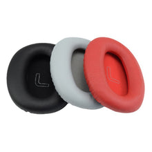 Load image into Gallery viewer, 1 Pair Protein Skin Leather Headest Sponge Earmuffs For Edifier W820BT / W808BT / K815 / K815PG1 / H840 / K800 / K830, Black, Gray, Red