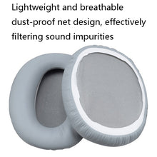 Load image into Gallery viewer, 1 Pair Protein Skin Leather Headest Sponge Earmuffs For Edifier W820BT / W808BT / K815 / K815PG1 / H840 / K800 / K830, Black, Gray, Red
