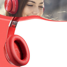 Load image into Gallery viewer, 1 Pair Protein Skin Leather Headest Sponge Earmuffs For Edifier W820BT / W808BT / K815 / K815PG1 / H840 / K800 / K830, Black, Gray, Red