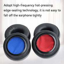Load image into Gallery viewer, 2 PCS Headphone Sponge Cover Headphone Leather Cover For Jabra Revo Wireless, Colour: Black Black Net, Black Blue Net, Black Gray Net