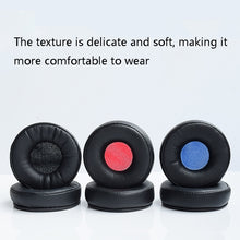 Load image into Gallery viewer, 2 PCS Headphone Sponge Cover Headphone Leather Cover For Jabra Revo Wireless, Colour: Black Black Net, Black Blue Net, Black Gray Net