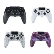 Load image into Gallery viewer, ZR486 Wireless Game Controller For PS4, White, Black, Burst, Purple Starry Sky