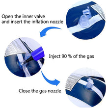 Load image into Gallery viewer, Inflatable Recliner On Water Foldable Backrest Floating Bed Inflatable Floating Row, Style：