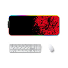Load image into Gallery viewer, F-01 Rubber Thermal Transfer RGB Luminous Non-Slip Mouse Pad, 250x350x3mm, 250x350x4mm, 260x390x3mm, 260x390x4mm, 300x350x3mm