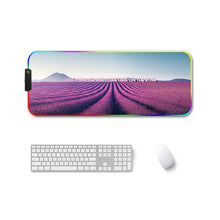 Load image into Gallery viewer, F-01 Rubber Thermal Transfer RGB Luminous Non-Slip Mouse Pad, 300x350x4mm, 350x600x3mm, 350x600x4mm, 300x800x3mm, 300x800x4mm