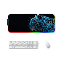 Load image into Gallery viewer, F-01 Rubber Thermal Transfer RGB Luminous Non-Slip Mouse Pad, 300x350x4mm, 350x600x3mm, 350x600x4mm, 300x800x3mm, 300x800x4mm