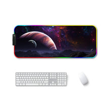 Load image into Gallery viewer, F-01 Rubber Thermal Transfer RGB Luminous Non-Slip Mouse Pad, 300x350x4mm, 350x600x3mm, 350x600x4mm, 300x800x3mm, 300x800x4mm