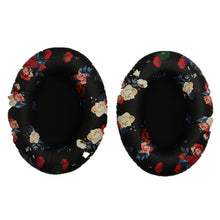 Load image into Gallery viewer, 2 PCS Headset Sponge Cover For BOSE QC15 / QC2 / QC25 / AE2 / AE2i, Print Color + Blue LR, White + Blue LR, Print Color + Black, Black + Black, White + Black, Print Color + Gray, Khaki  + Gray, Coffee  + Gray, White  + Gray, Gray  + Gray               ...