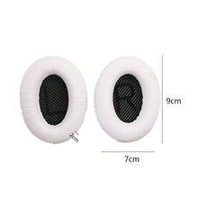 Load image into Gallery viewer, 2 PCS Headset Sponge Cover For BOSE QC15 / QC2 / QC25 / AE2 / AE2i, Print Color + Blue LR, White + Blue LR, Print Color + Black, Black + Black, White + Black, Print Color + Gray, Khaki  + Gray, Coffee  + Gray, White  + Gray, Gray  + Gray               ...