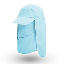 Load image into Gallery viewer, Multi-Function Sun Hat Outdoor Fishing Sunscreen Hat Speed Dry Baseball Cap, Blue, Purple, Khaki, Pink, Navy, Light Gray, Dark Gray, Army Green, Beige