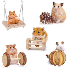 Load image into Gallery viewer, Hamster Toy Pet Rabbit Guinea Pig Parrot Play Grinding Wood Toys, 10 PCS / Set, 12 PCS / Set, 15 PCS / Set, 9 PCS / Set, 11 PCS / Set