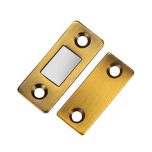 Load image into Gallery viewer, Punch-Free Invisible Cabinet Door Magnetic Suction Launcher Door Suction Double Magnet Sliding Door Suction, Black, Golden, Green Bronze, Red Bronze, Yellow Bronze