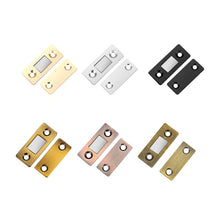Load image into Gallery viewer, Punch-Free Invisible Cabinet Door Magnetic Suction Launcher Door Suction Double Magnet Sliding Door Suction, Black, Golden, Green Bronze, Red Bronze, Yellow Bronze