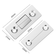 Load image into Gallery viewer, Punch-Free Invisible Cabinet Door Magnetic Suction Launcher Door Suction Double Magnet Sliding Door Suction, Black, Golden, Green Bronze, Red Bronze, Yellow Bronze