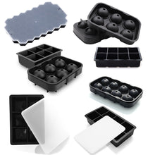 Load image into Gallery viewer, Bar Whiskey Silicone Ice Tray Mold, 6 Grid Round, 6 Grid Square Cover, 8 Grid Square Cover, 8 Grid Round, 4 Grid Skull, 4 Square Cover, 37 Grid Honeycomb Cover, 13 Grid Honeycomb Cover, 15 Grid Square Cover, Rabbit Funnel