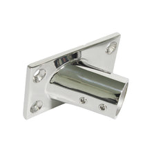 Load image into Gallery viewer, Thicken 316 Stainless Steel 60-Degree Square Tube Base Marine Boat Hardwares, Specifications:, 22mm, 25mm