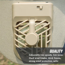 Load image into Gallery viewer, Letter Pattern Outdoor Travel Hats USB Charging Fan Caps Portable Sunshade Peaked Cap, Red, White, Blue, Khaki