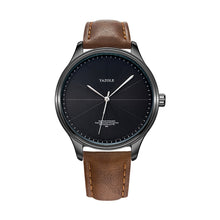 Load image into Gallery viewer, YAZOLE 503 Simple Line Pattern Dial Men Quartz Watch