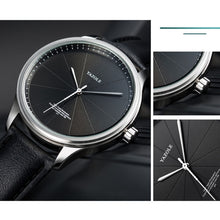 Load image into Gallery viewer, YAZOLE 503 Simple Line Pattern Dial Men Quartz Watch