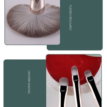 Load image into Gallery viewer, Soft Wooden Handle Makeup Brush Beauty Tools, 14 PCS Brush, With Strap Brush Bag, With Brush Bucket