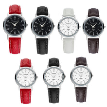 Load image into Gallery viewer, YAZOLE 281 Dual Digital Dial Simple Retro Business Couple Quartz Watch