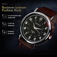 Load image into Gallery viewer, YAZOLE 281 Dual Digital Dial Simple Retro Business Couple Quartz Watch
