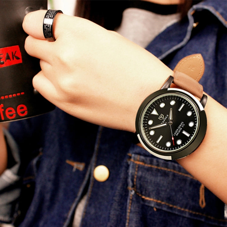 YAZOLE 372 Men Sports Watch Luminous Simple Quartz Watch