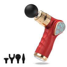 Load image into Gallery viewer, Mini Fascia Gun Small LCD Screen Muscle Massager, 018 Black, 018 Gray, 018 Pink, 018 Red