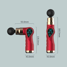 Load image into Gallery viewer, Mini Fascia Gun Small LCD Screen Muscle Massager, 018 Black, 018 Gray, 018 Pink, 018 Red