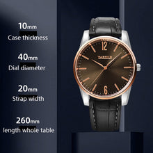 Load image into Gallery viewer, YAZOLE Simple Digital Two-color Dial Quartz Men Watch